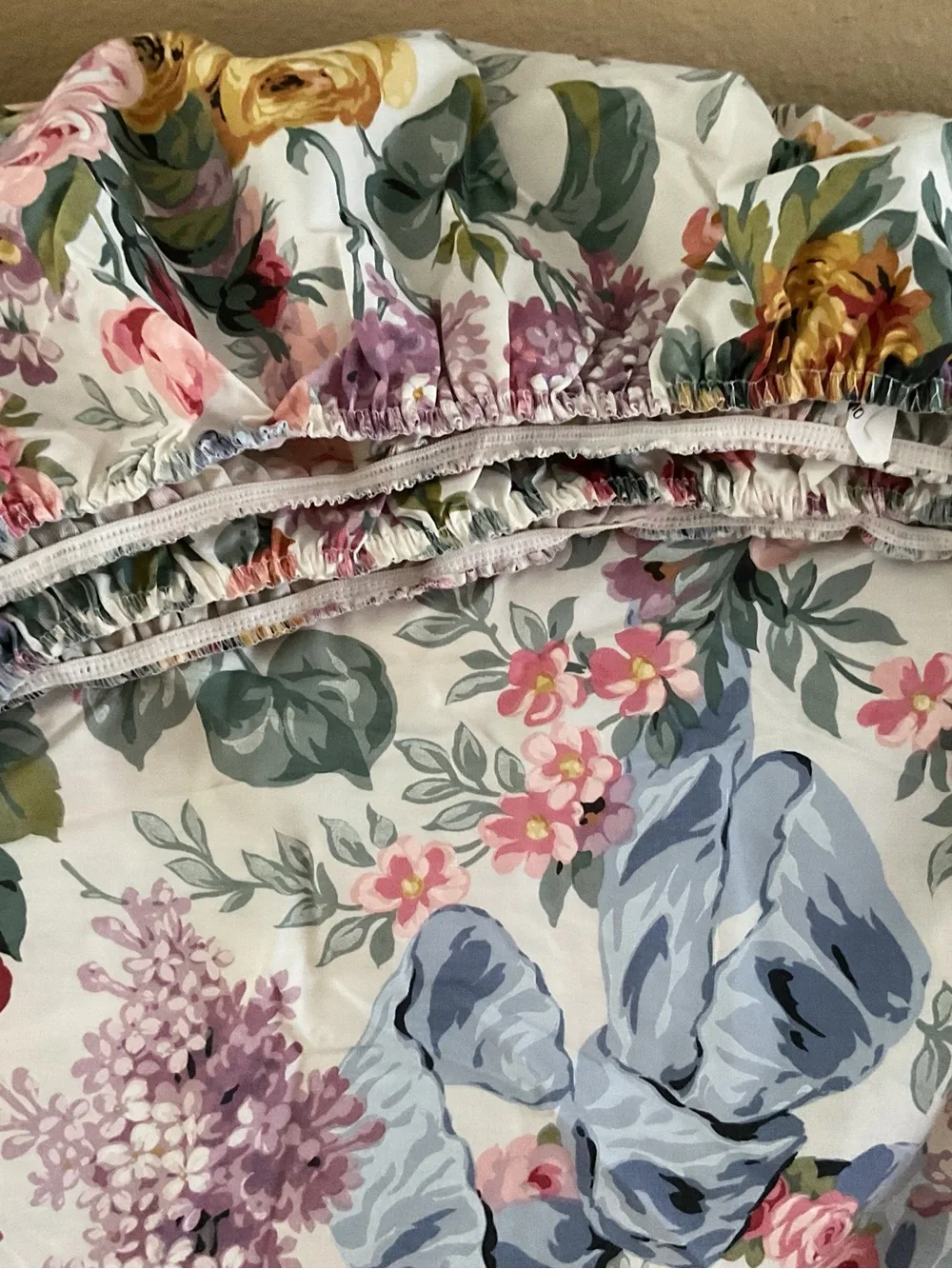 Ralph Lauren Queen Sheet Set- 2Pcs NEW “Allison” VTG Floral Cottagecore 1987
